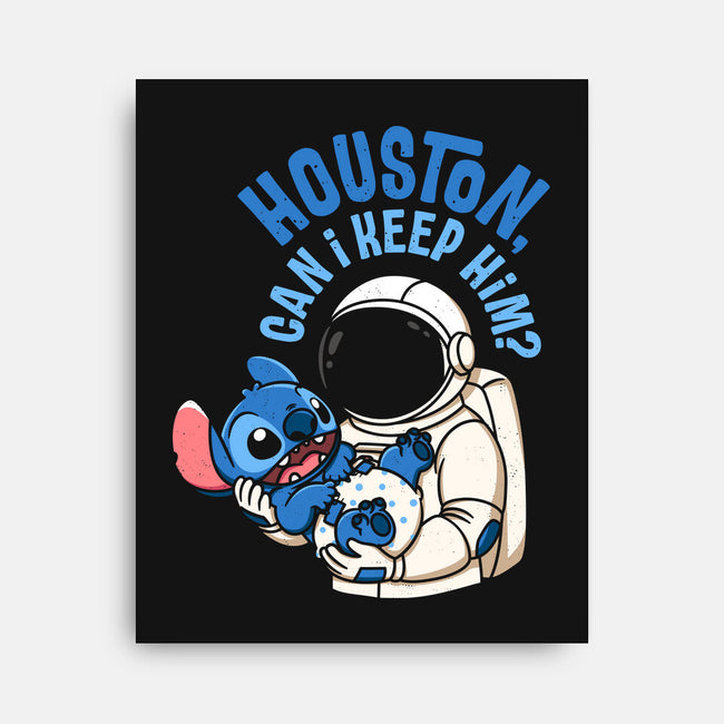 Adopt-A-Pet Alien-None-Stretched-Canvas-Xentee