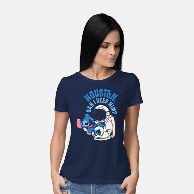 Adopt-A-Pet Alien-Womens-Basic-Tee-Xentee