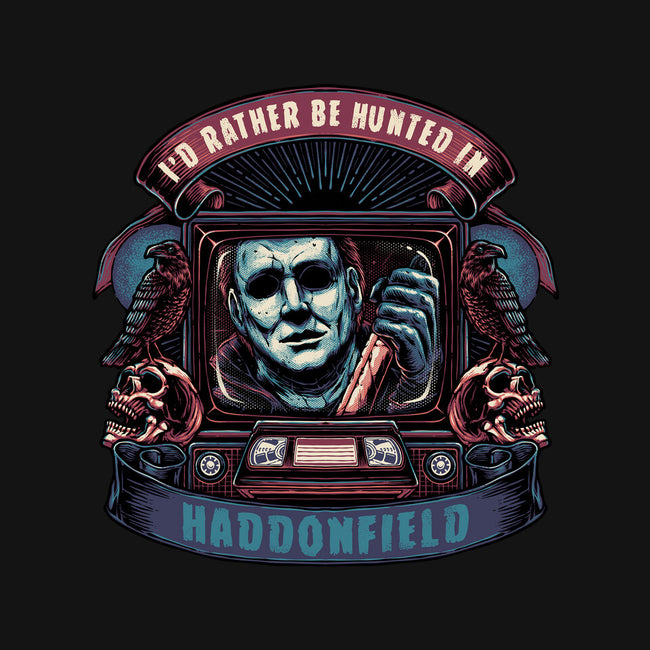 Hunted In Haddonfield-None-Glossy-Sticker-glitchygorilla