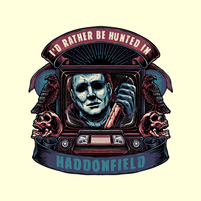 Hunted In Haddonfield-None-Glossy-Sticker-glitchygorilla