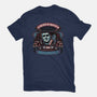 Hunted In Haddonfield-Womens-Fitted-Tee-glitchygorilla