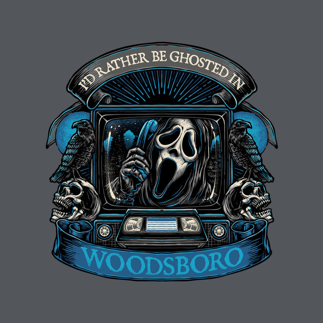 Ghosted In Woodsboro-Mens-Premium-Tee-glitchygorilla