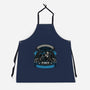 Ghosted In Woodsboro-Unisex-Kitchen-Apron-glitchygorilla