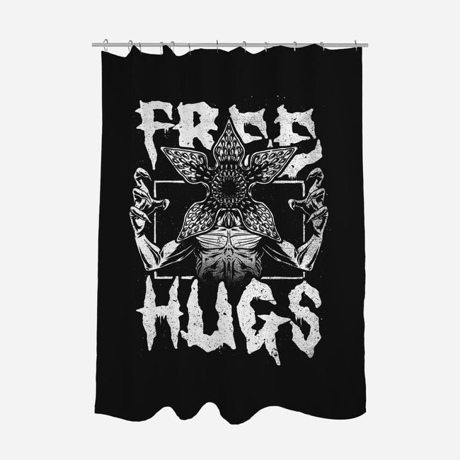 Dimensional Monster-None-Polyester-Shower Curtain-Studio Mootant