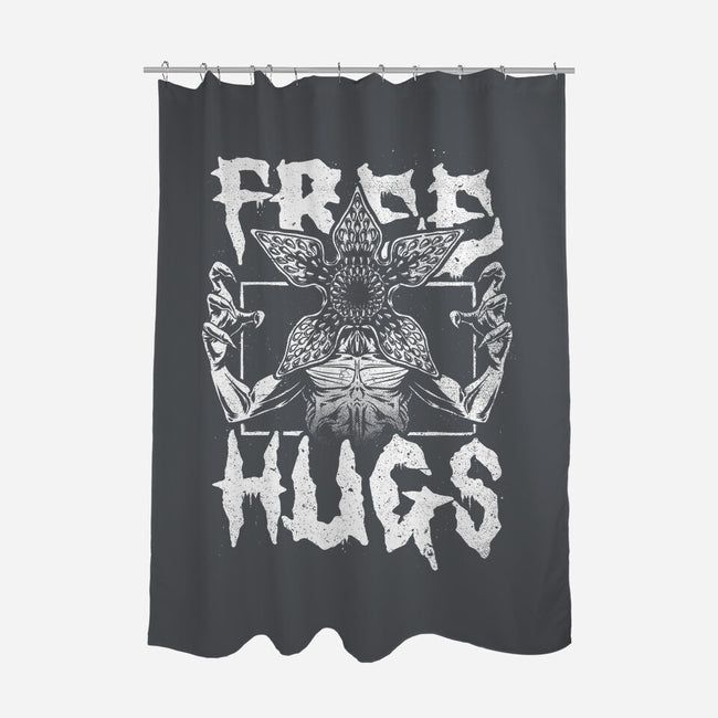 Dimensional Monster-None-Polyester-Shower Curtain-Studio Mootant