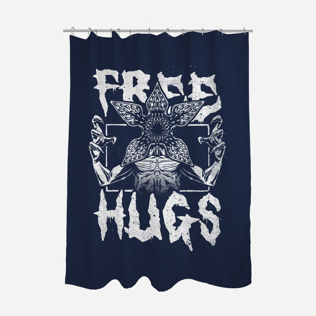 Dimensional Monster-None-Polyester-Shower Curtain-Studio Mootant
