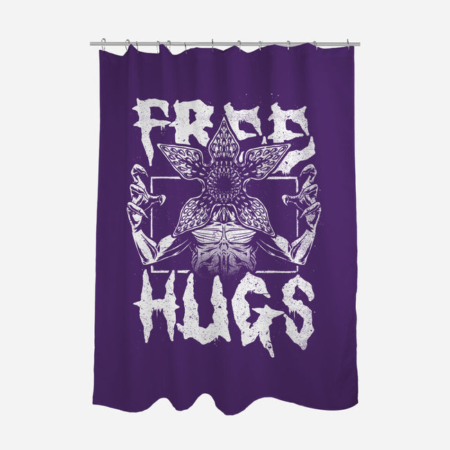 Dimensional Monster-None-Polyester-Shower Curtain-Studio Mootant