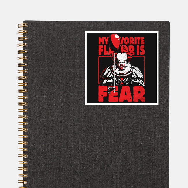 Fear Flavor-None-Glossy-Sticker-Studio Mootant