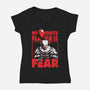 Fear Flavor-Womens-V-Neck-Tee-Studio Mootant