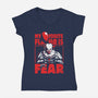Fear Flavor-Womens-V-Neck-Tee-Studio Mootant