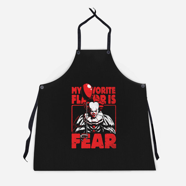 Fear Flavor-Unisex-Kitchen-Apron-Studio Mootant