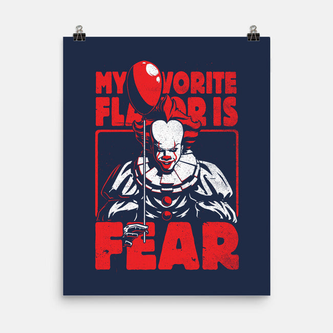Fear Flavor-None-Matte-Poster-Studio Mootant