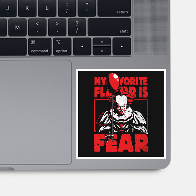 Fear Flavor-None-Glossy-Sticker-Studio Mootant