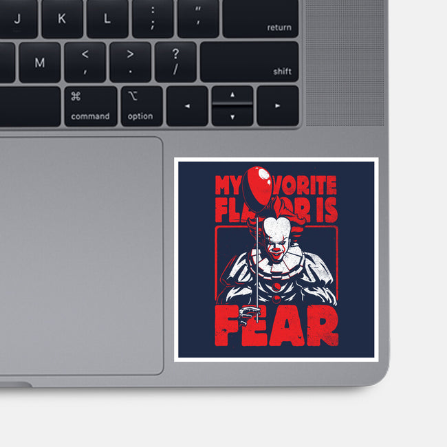 Fear Flavor-None-Glossy-Sticker-Studio Mootant