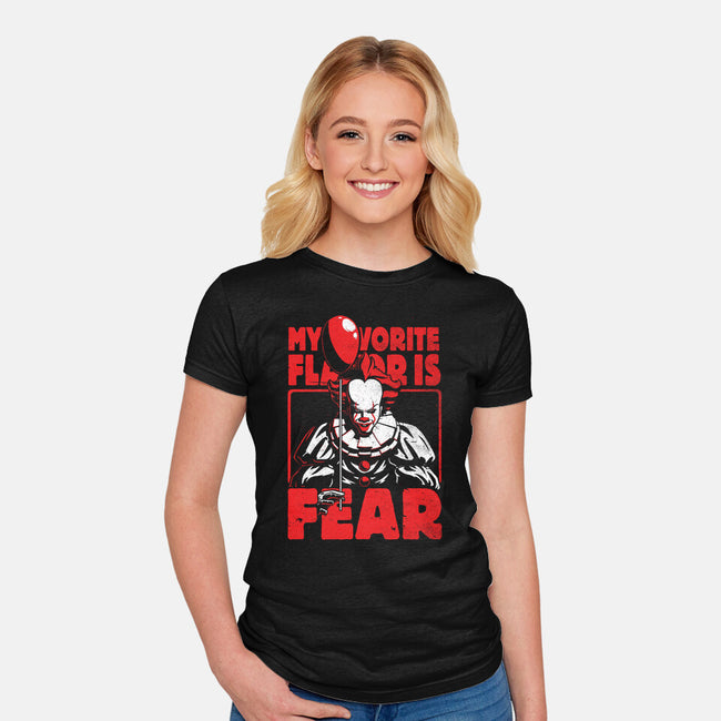 Fear Flavor-Womens-Fitted-Tee-Studio Mootant