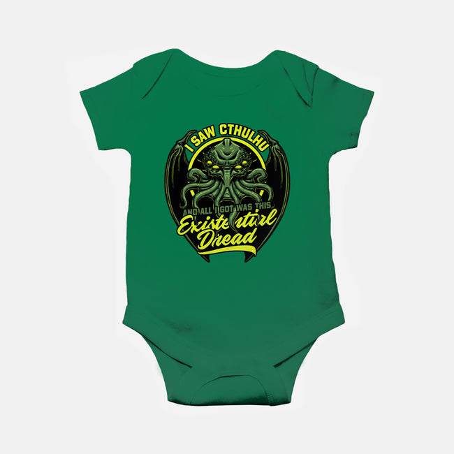 Horror Cthulhu Existential Dread-Baby-Basic-Onesie-Studio Mootant