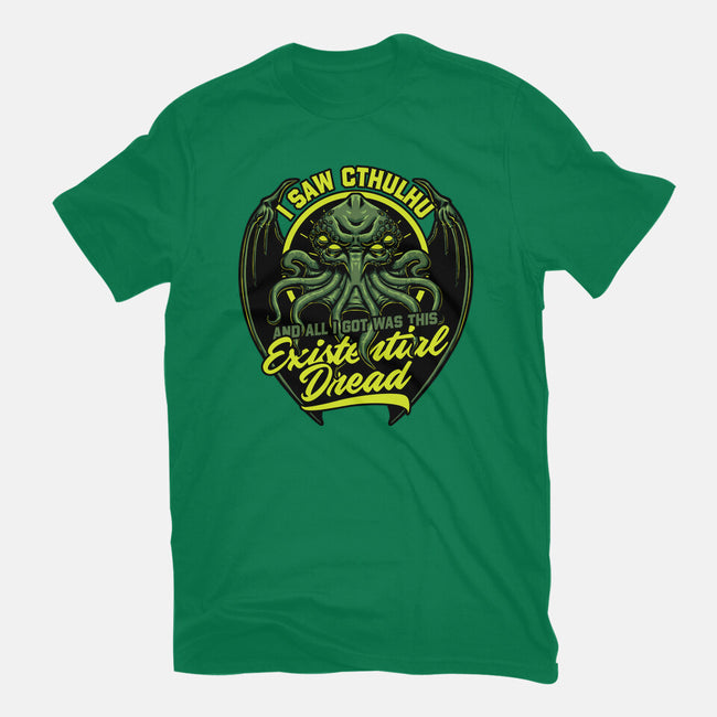 Horror Cthulhu Existential Dread-Womens-Basic-Tee-Studio Mootant