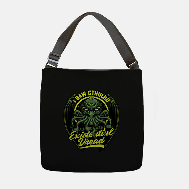 Horror Cthulhu Existential Dread-None-Adjustable Tote-Bag-Studio Mootant