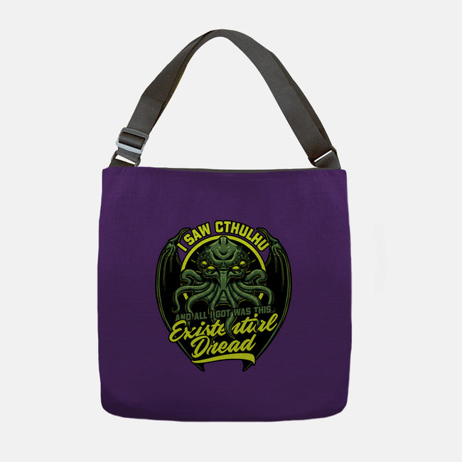 Horror Cthulhu Existential Dread-None-Adjustable Tote-Bag-Studio Mootant