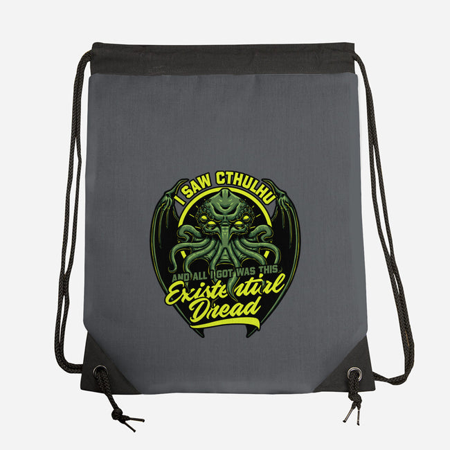 Horror Cthulhu Existential Dread-None-Drawstring-Bag-Studio Mootant
