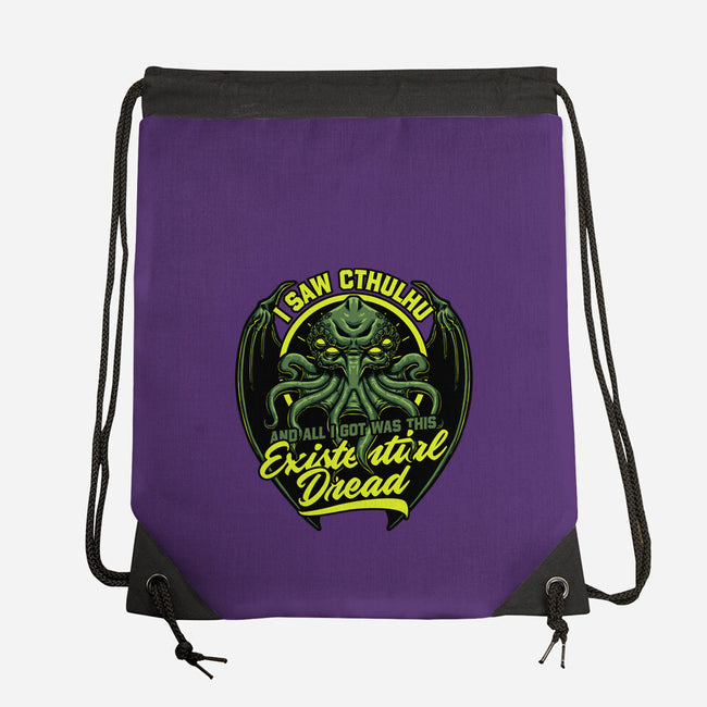 Horror Cthulhu Existential Dread-None-Drawstring-Bag-Studio Mootant