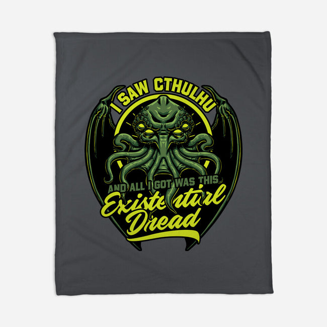 Horror Cthulhu Existential Dread-None-Fleece-Blanket-Studio Mootant