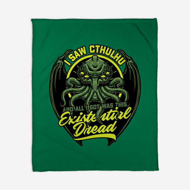 Horror Cthulhu Existential Dread-None-Fleece-Blanket-Studio Mootant