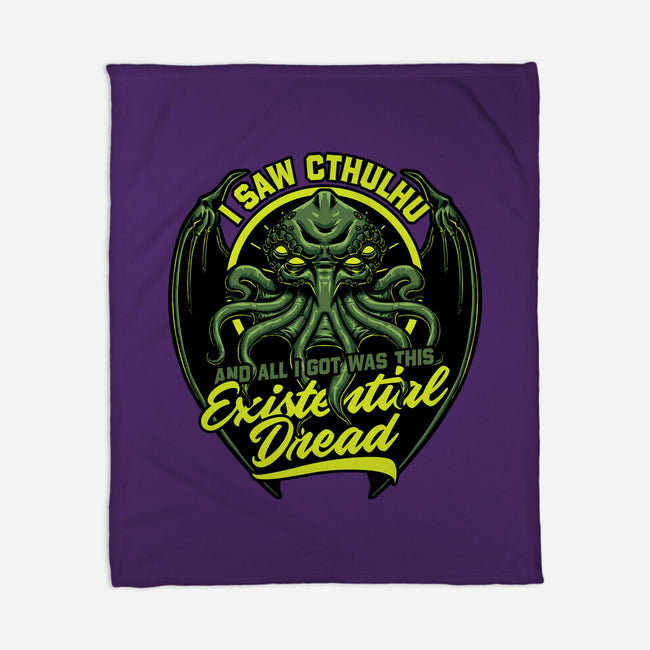 Horror Cthulhu Existential Dread-None-Fleece-Blanket-Studio Mootant