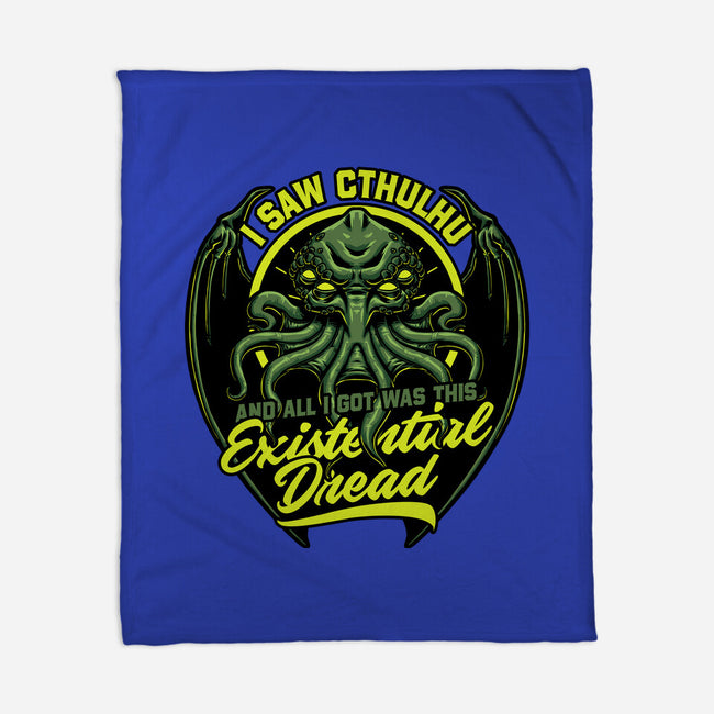 Horror Cthulhu Existential Dread-None-Fleece-Blanket-Studio Mootant