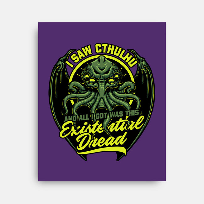 Horror Cthulhu Existential Dread-None-Stretched-Canvas-Studio Mootant