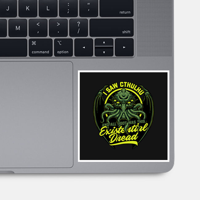 Horror Cthulhu Existential Dread-None-Glossy-Sticker-Studio Mootant