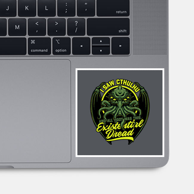 Horror Cthulhu Existential Dread-None-Glossy-Sticker-Studio Mootant