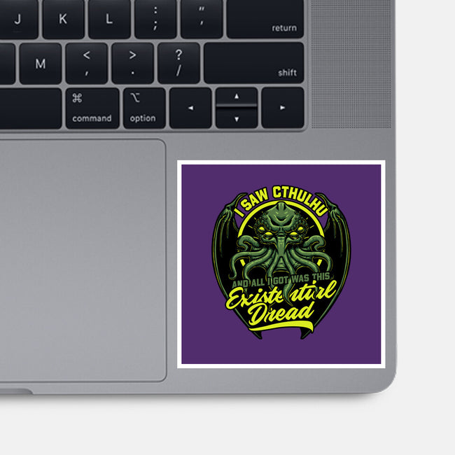 Horror Cthulhu Existential Dread-None-Glossy-Sticker-Studio Mootant