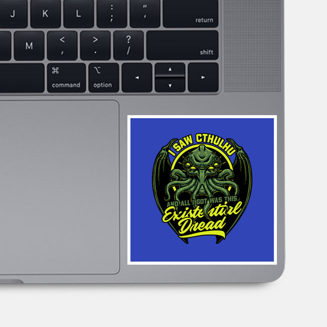 Horror Cthulhu Existential Dread-None-Glossy-Sticker-Studio Mootant