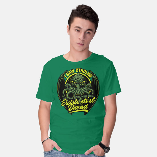 Horror Cthulhu Existential Dread-Mens-Basic-Tee-Studio Mootant