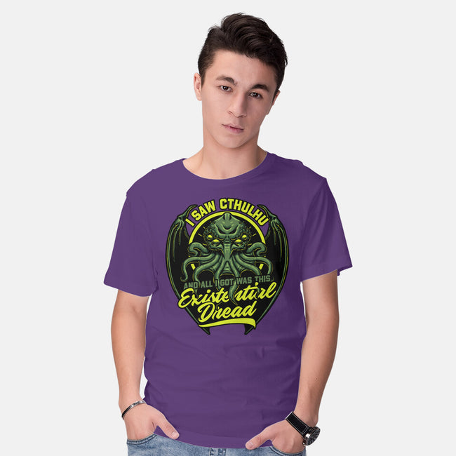 Horror Cthulhu Existential Dread-Mens-Basic-Tee-Studio Mootant