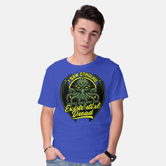 Horror Cthulhu Existential Dread-Mens-Basic-Tee-Studio Mootant