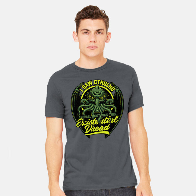 Horror Cthulhu Existential Dread-Mens-Heavyweight-Tee-Studio Mootant