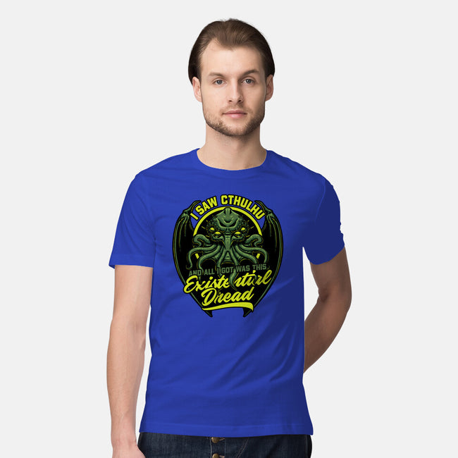 Horror Cthulhu Existential Dread-Mens-Premium-Tee-Studio Mootant