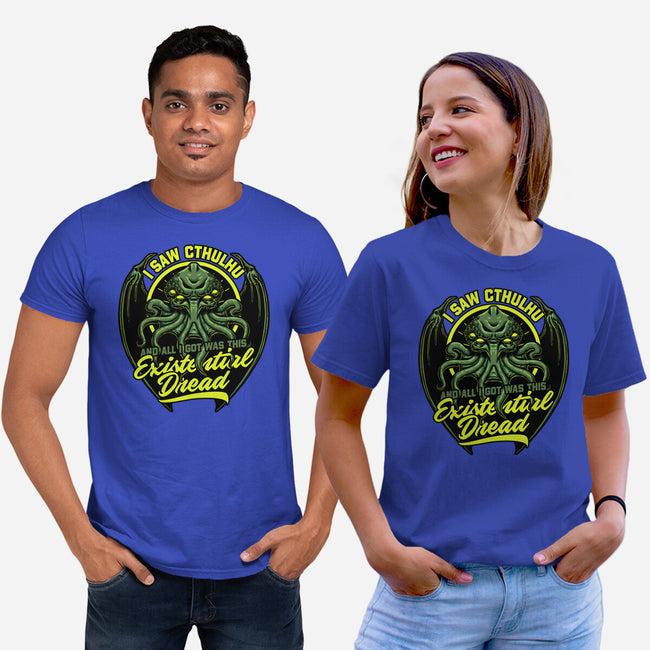 Horror Cthulhu Existential Dread-Unisex-Basic-Tee-Studio Mootant