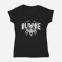 The Old One-Womens-V-Neck-Tee-Studio Mootant