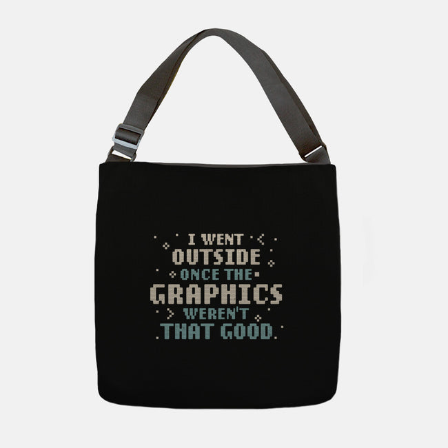 I Went Outside Once-None-Adjustable Tote-Bag-tobefonseca