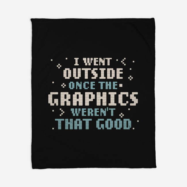 I Went Outside Once-None-Fleece-Blanket-tobefonseca