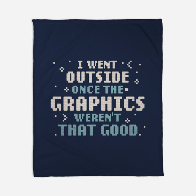 I Went Outside Once-None-Fleece-Blanket-tobefonseca