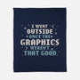 I Went Outside Once-None-Fleece-Blanket-tobefonseca