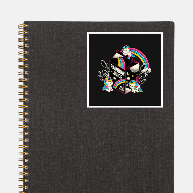 Rainbow Juice-None-Glossy-Sticker-tobefonseca