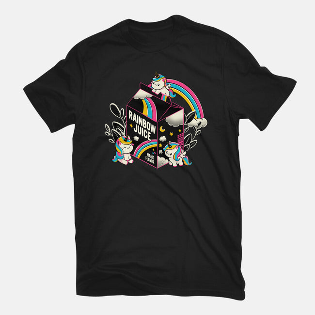 Rainbow Juice-Mens-Heavyweight-Tee-tobefonseca