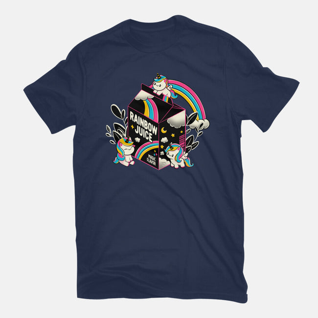 Rainbow Juice-Womens-Fitted-Tee-tobefonseca