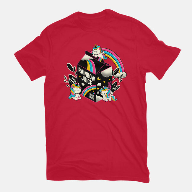 Rainbow Juice-Mens-Heavyweight-Tee-tobefonseca