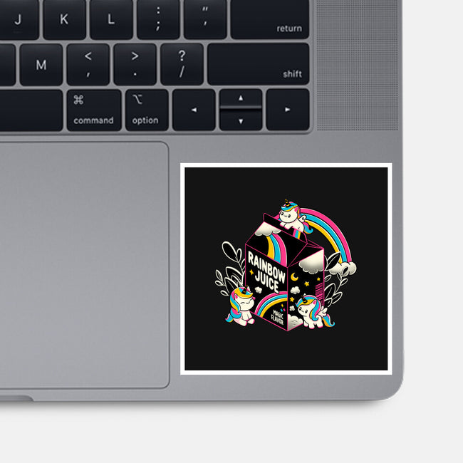 Rainbow Juice-None-Glossy-Sticker-tobefonseca